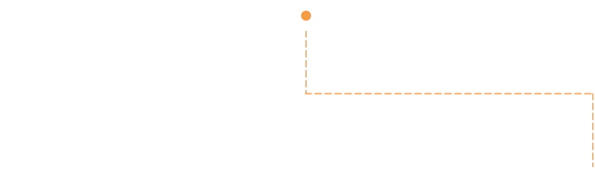 Dots Centered Orange